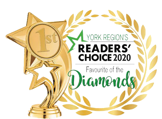 York Region Favourite of the Diamonds 2020 Logo